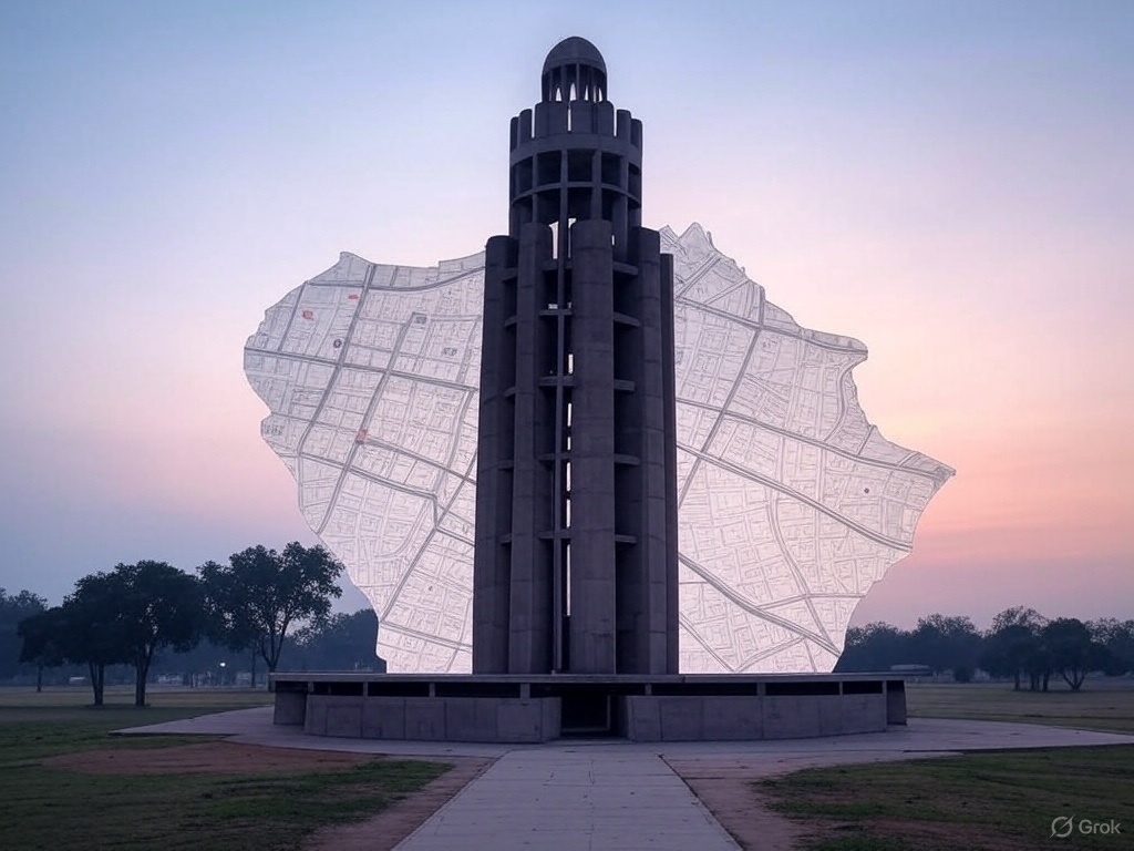 Chandigarh Tourist Map Icon